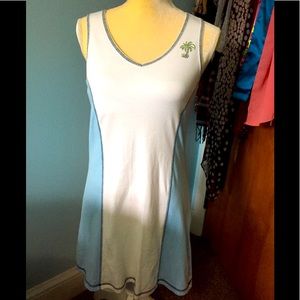 Sleeveless fitted Sun dress (Tennis look